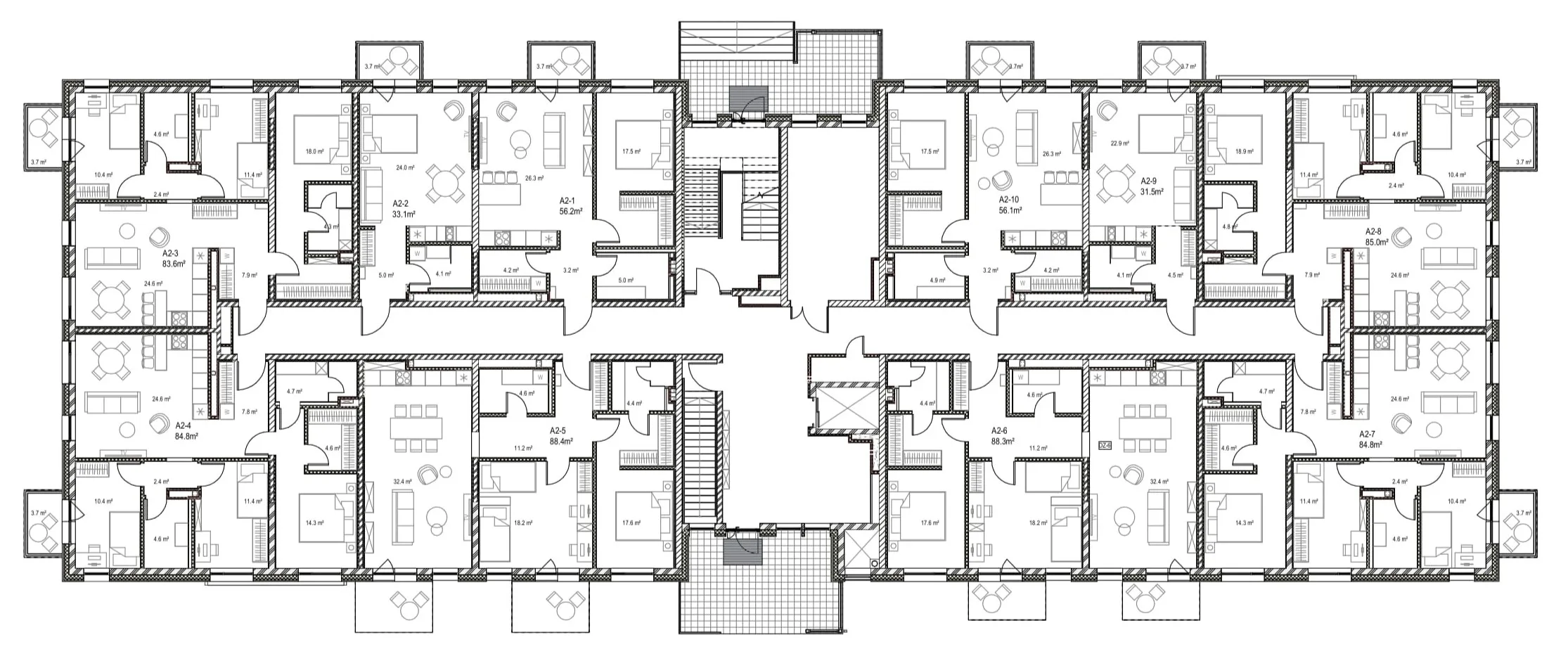 House A2 - Eliza Floor 1