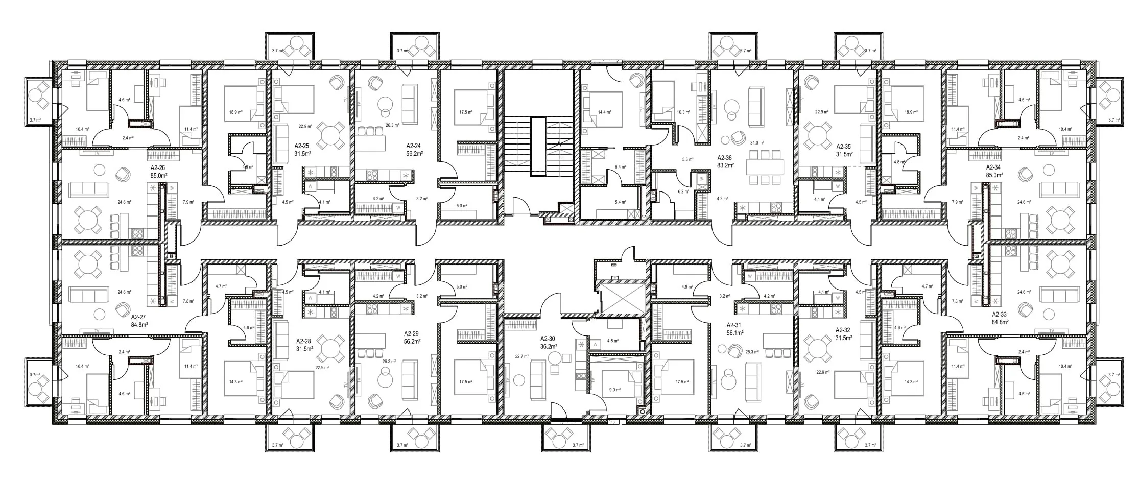 House A2 - Eliza Floor 3